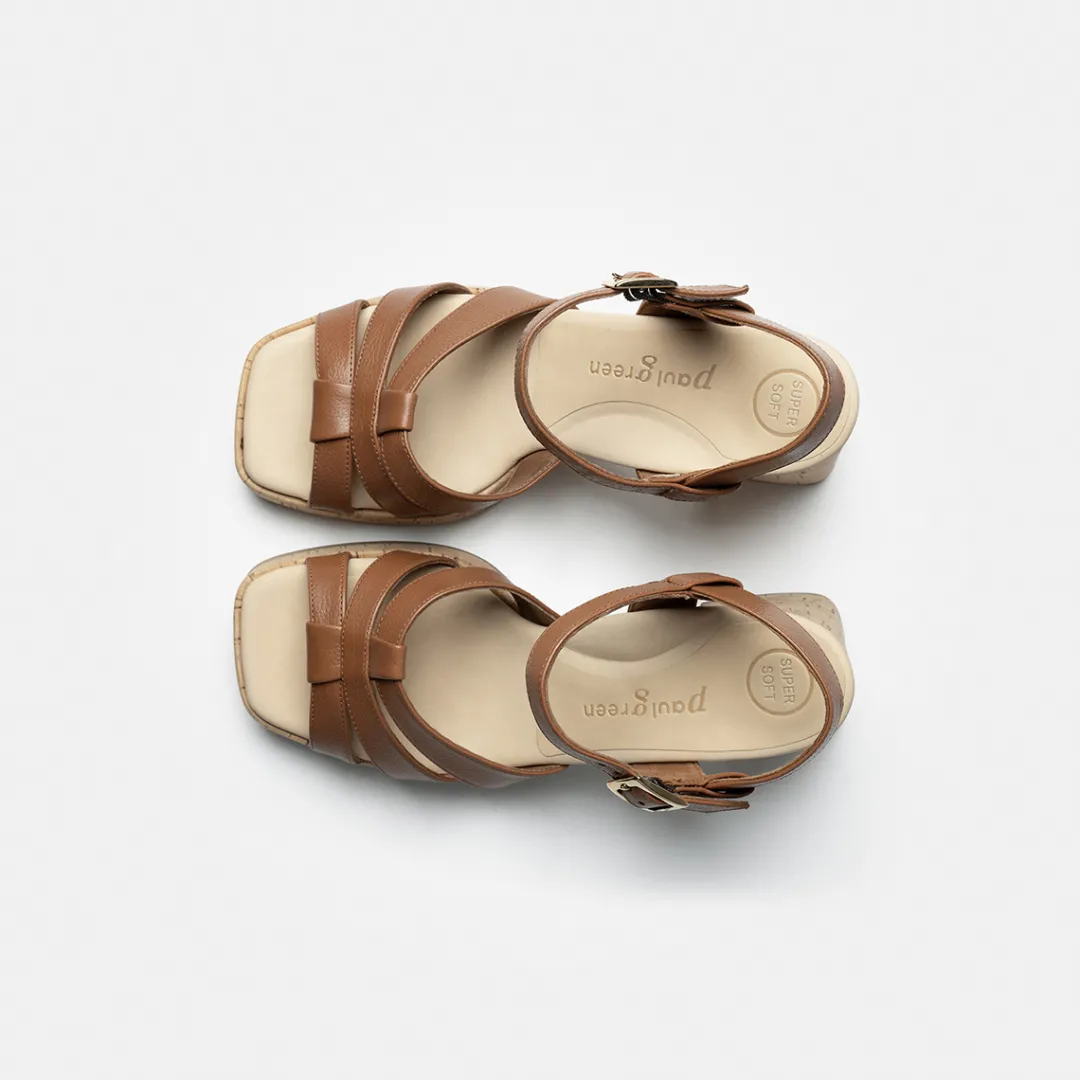 Paul Green Sandal Brown Hot