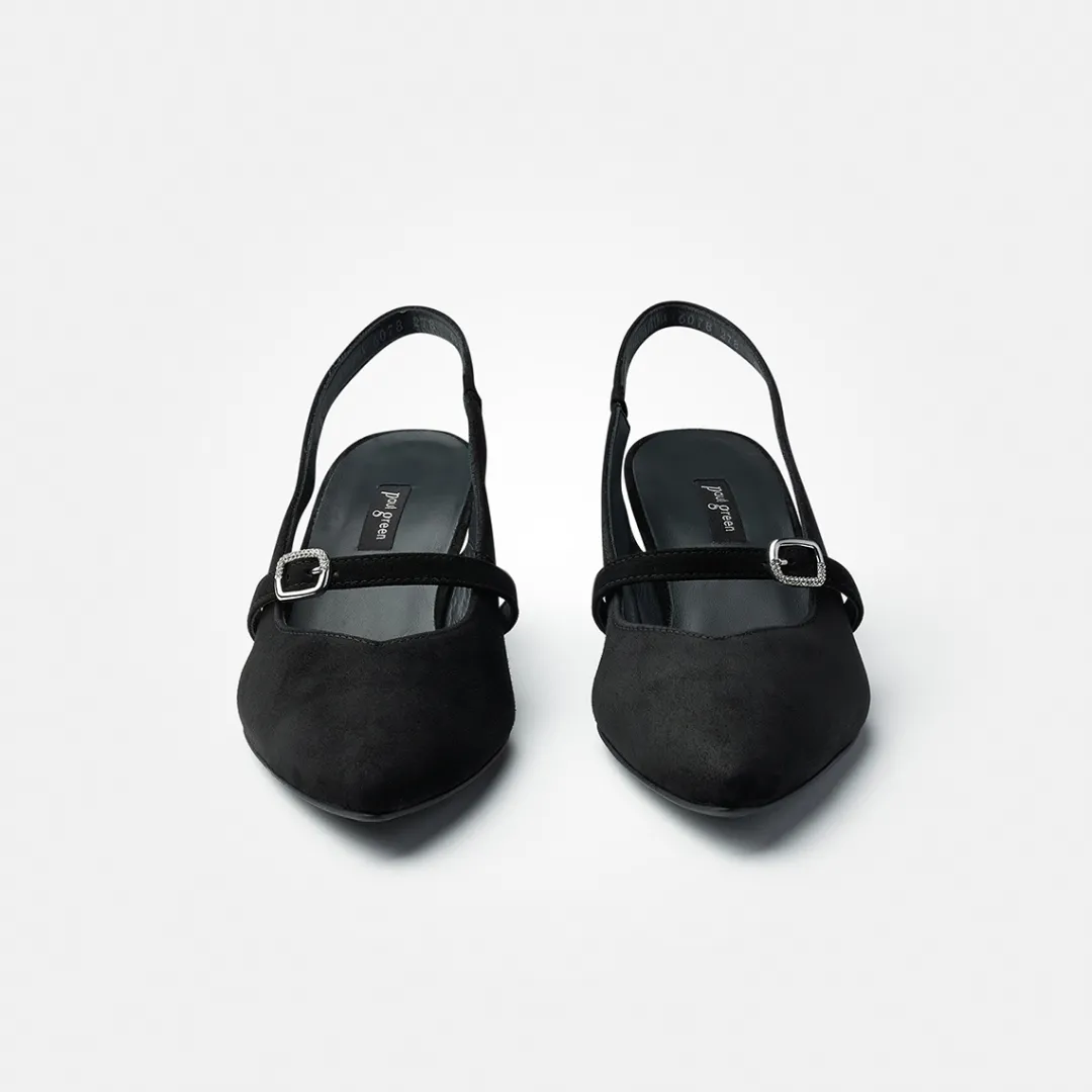 Paul Green Sling sandal Black New