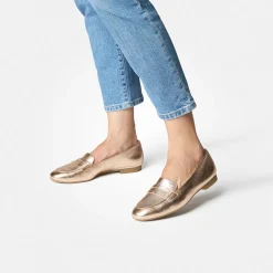 Paul Green Slipper Beige, metallic Sale