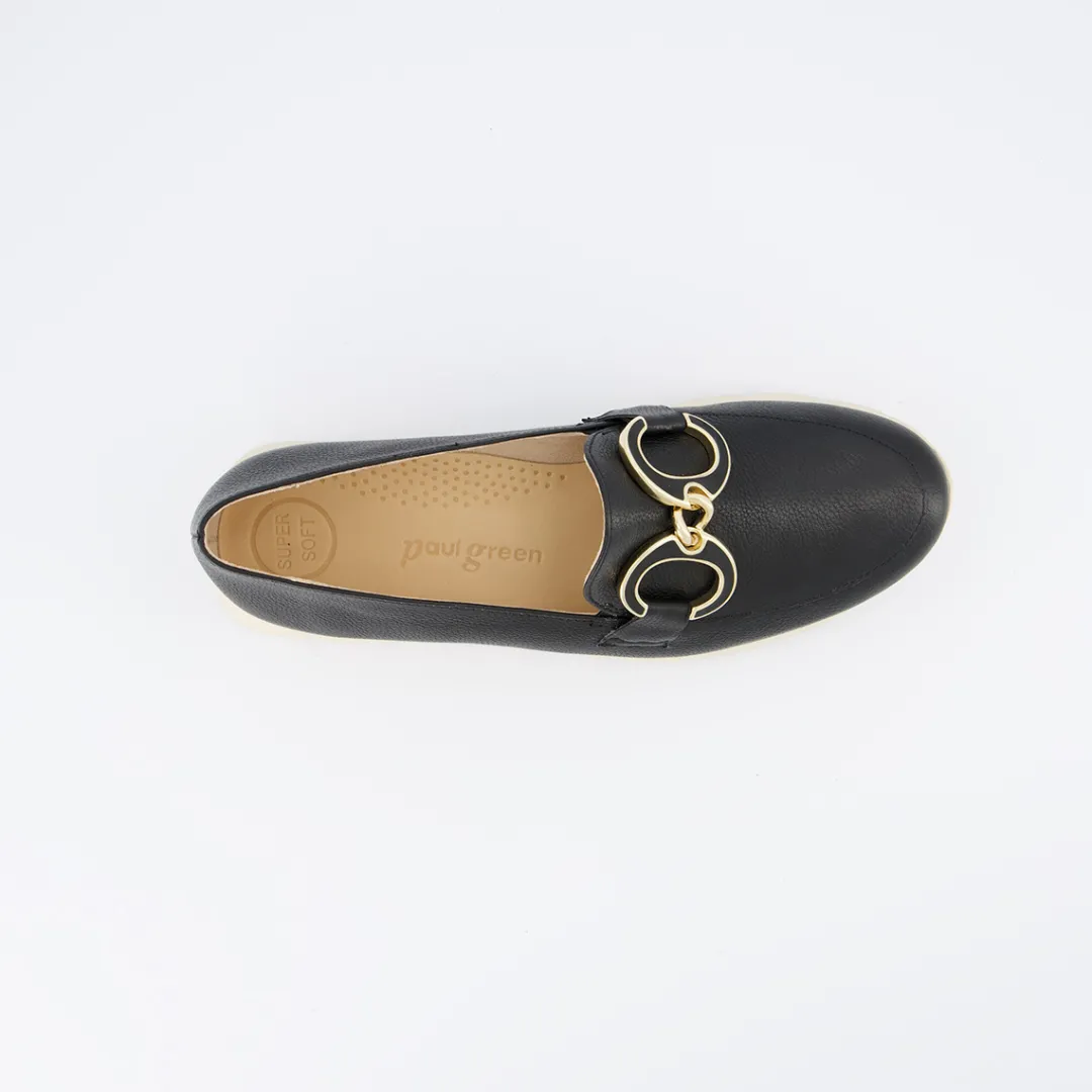 Paul Green Slipper Black Discount