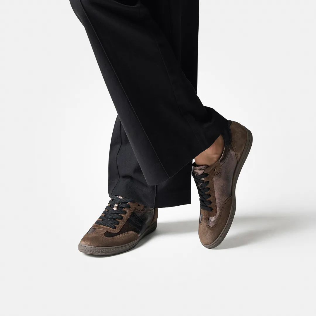 Paul Green Sneaker Brown, metallic