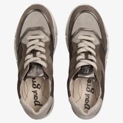 Paul Green Sneaker mit Wechselfußbett Brown Discount