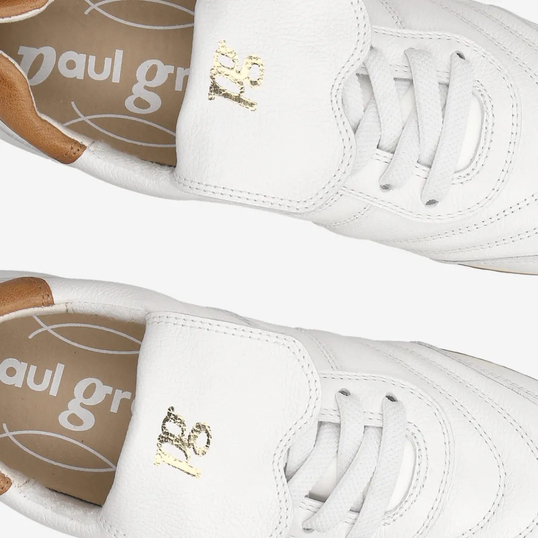 Paul Green Sneaker with removable footbed White