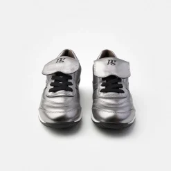 Paul Green Sneaker with removable footbed Silver Hot