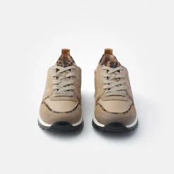 Paul Green Sneaker with removable footbed Beige