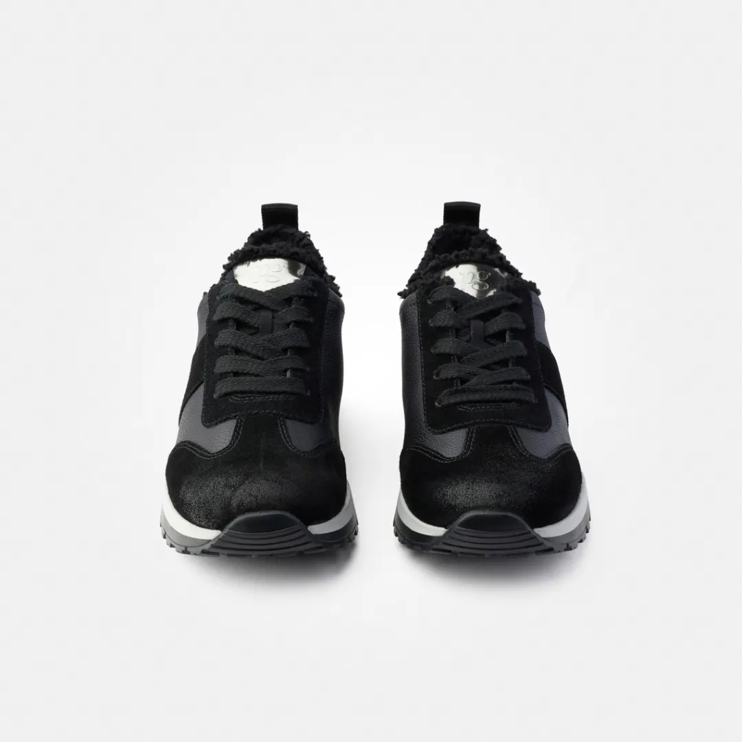 Paul Green Sneaker with removable footbed Black Online