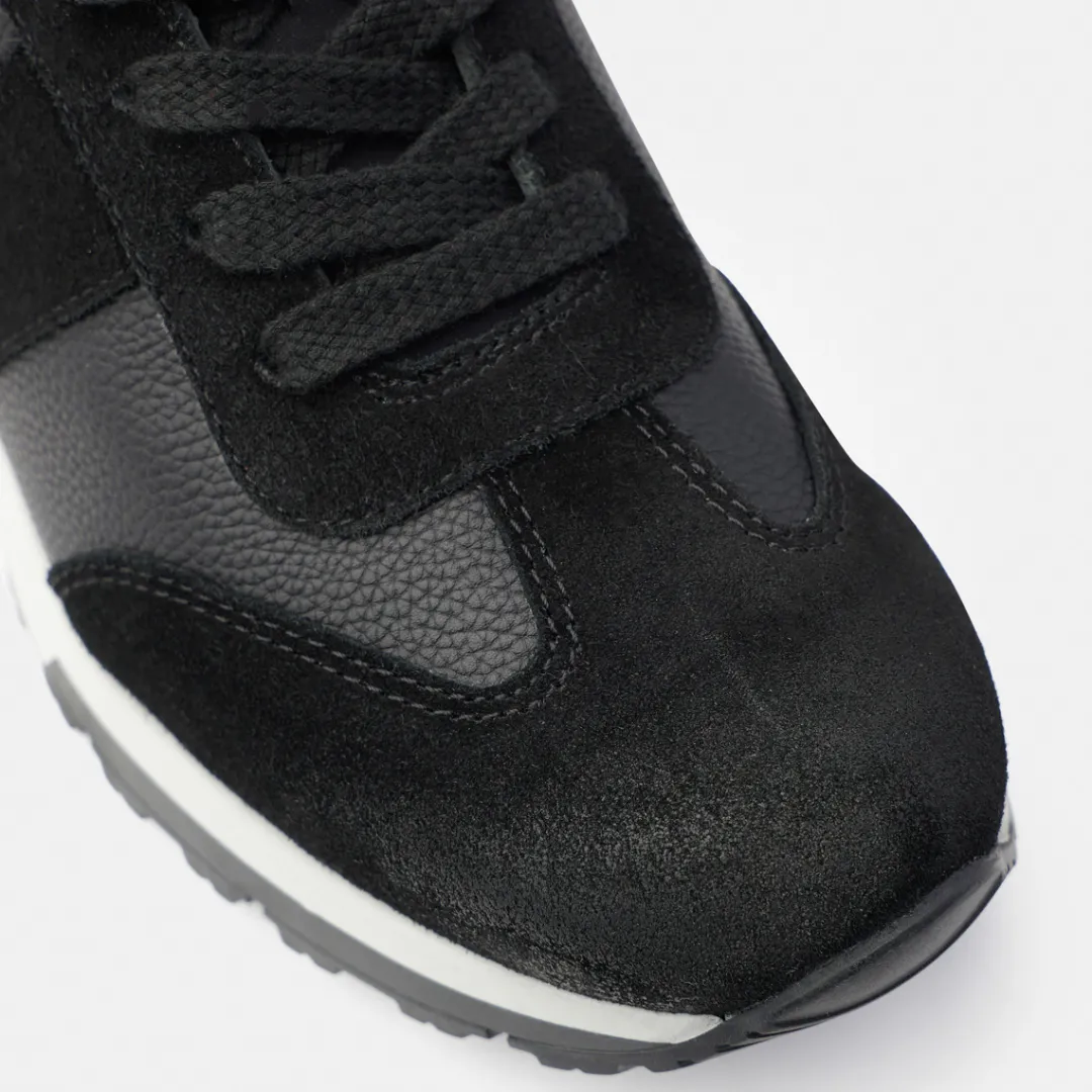 Paul Green Sneaker with removable footbed Black Online