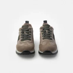Paul Green Sneaker with removable footbed Gray Best