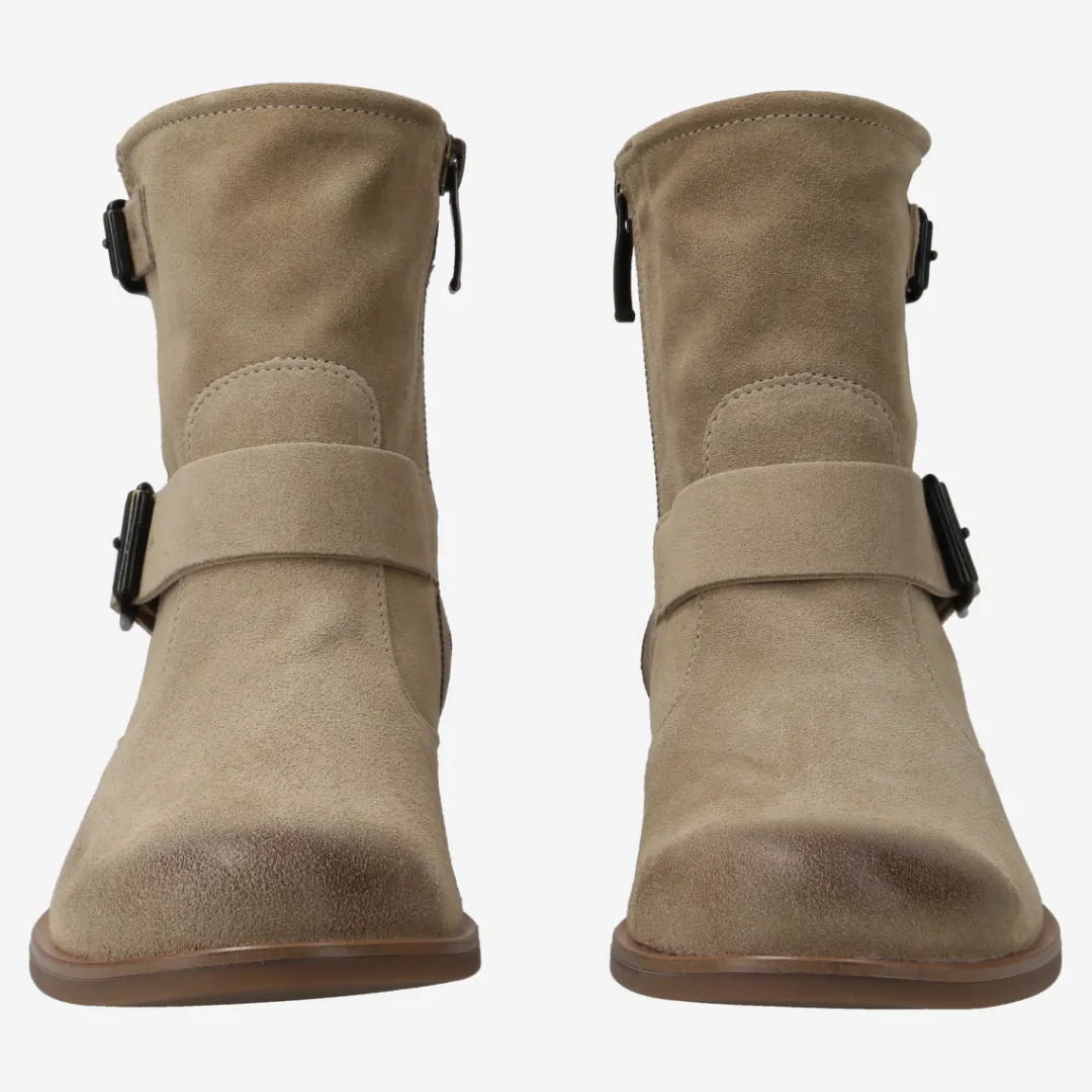 Paul Green Stiefelette Beige/ used look Outlet