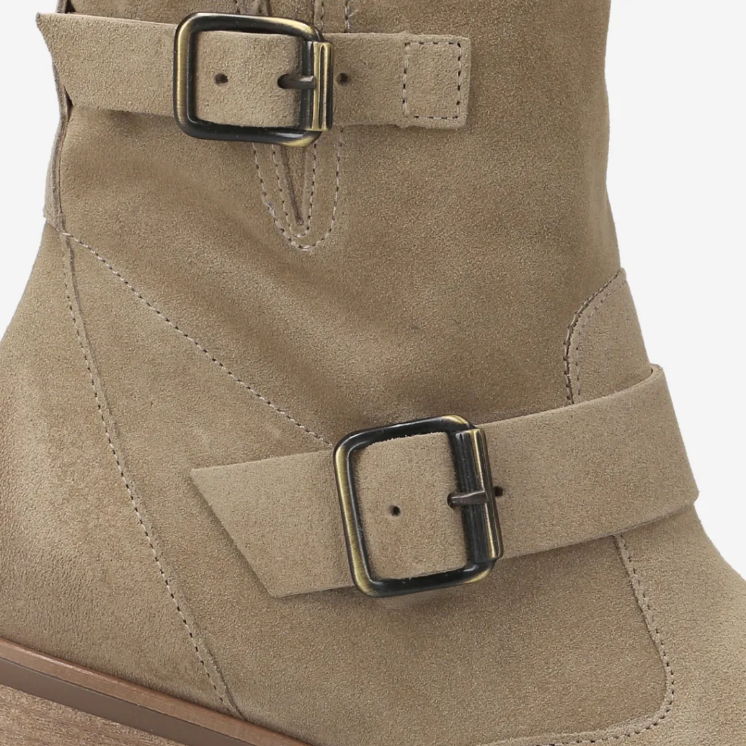 Paul Green Stiefelette Beige/ used look Outlet