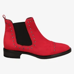 Paul Green Stylish Chelsea boots Red Clearance