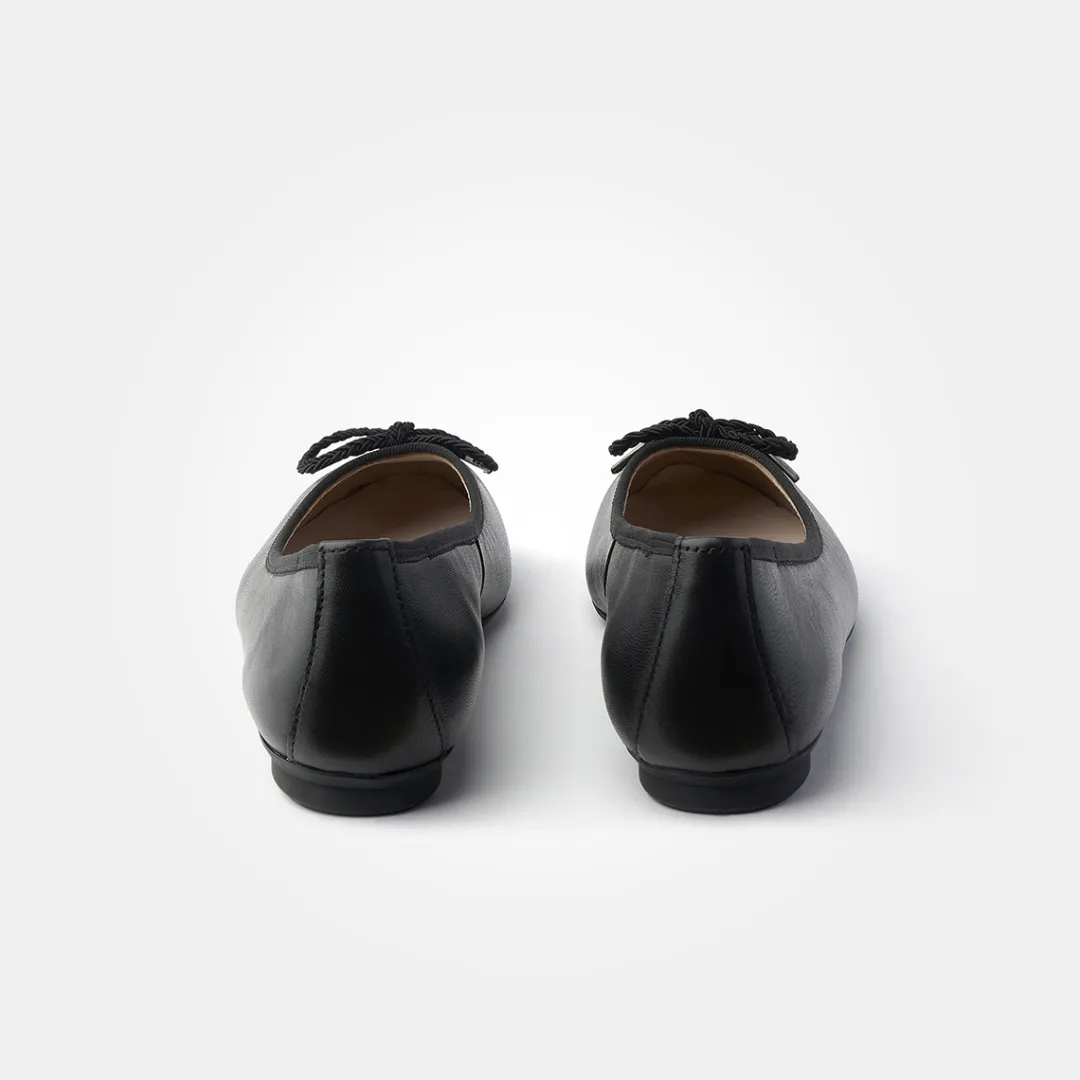 Paul Green SUPER SOFT Ballerina Black New