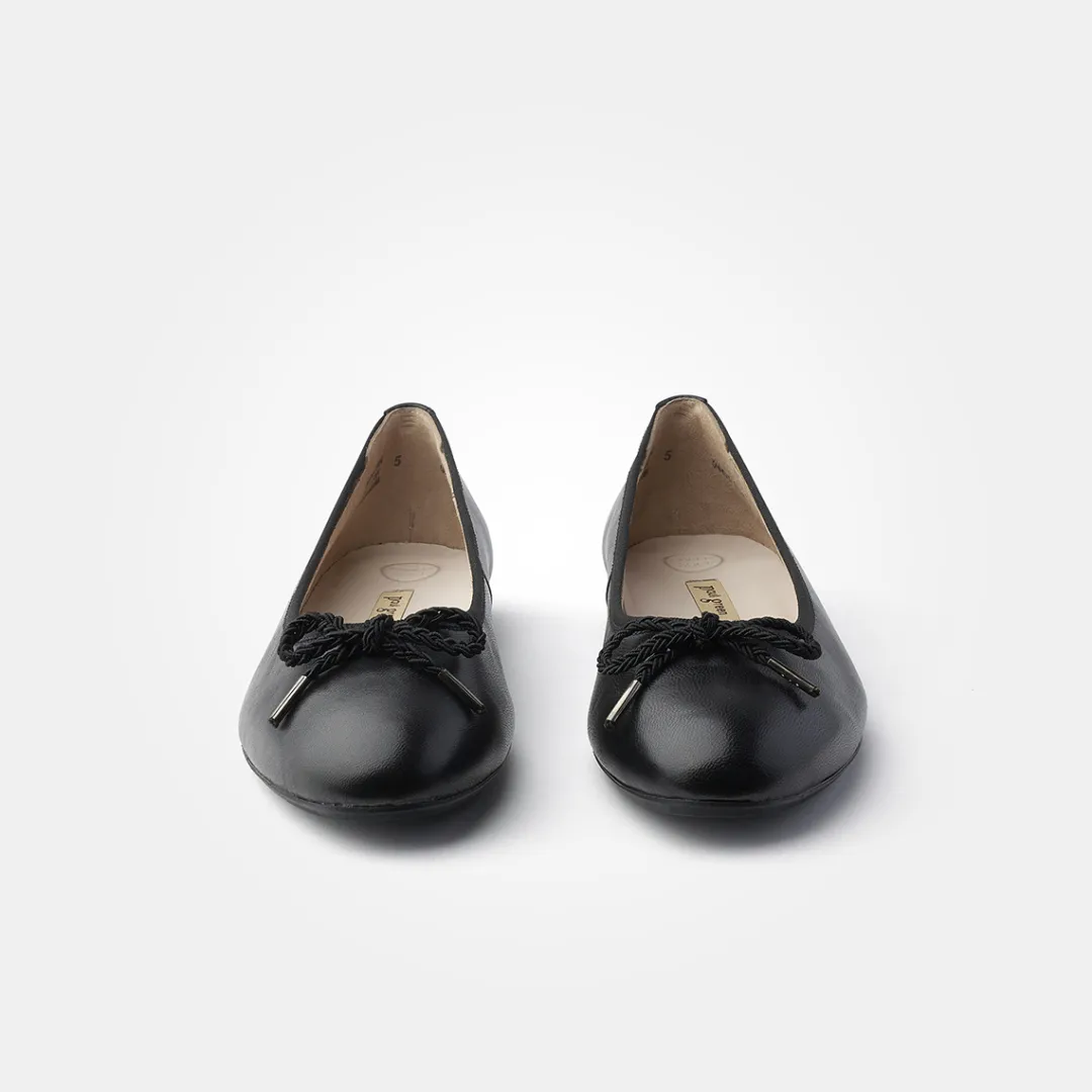 Paul Green SUPER SOFT Ballerina Black New