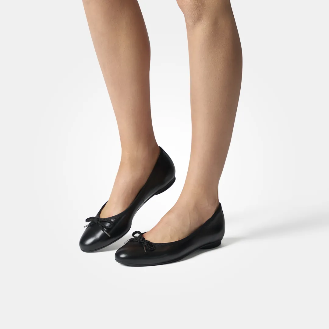 Paul Green SUPER SOFT Ballerina Black New