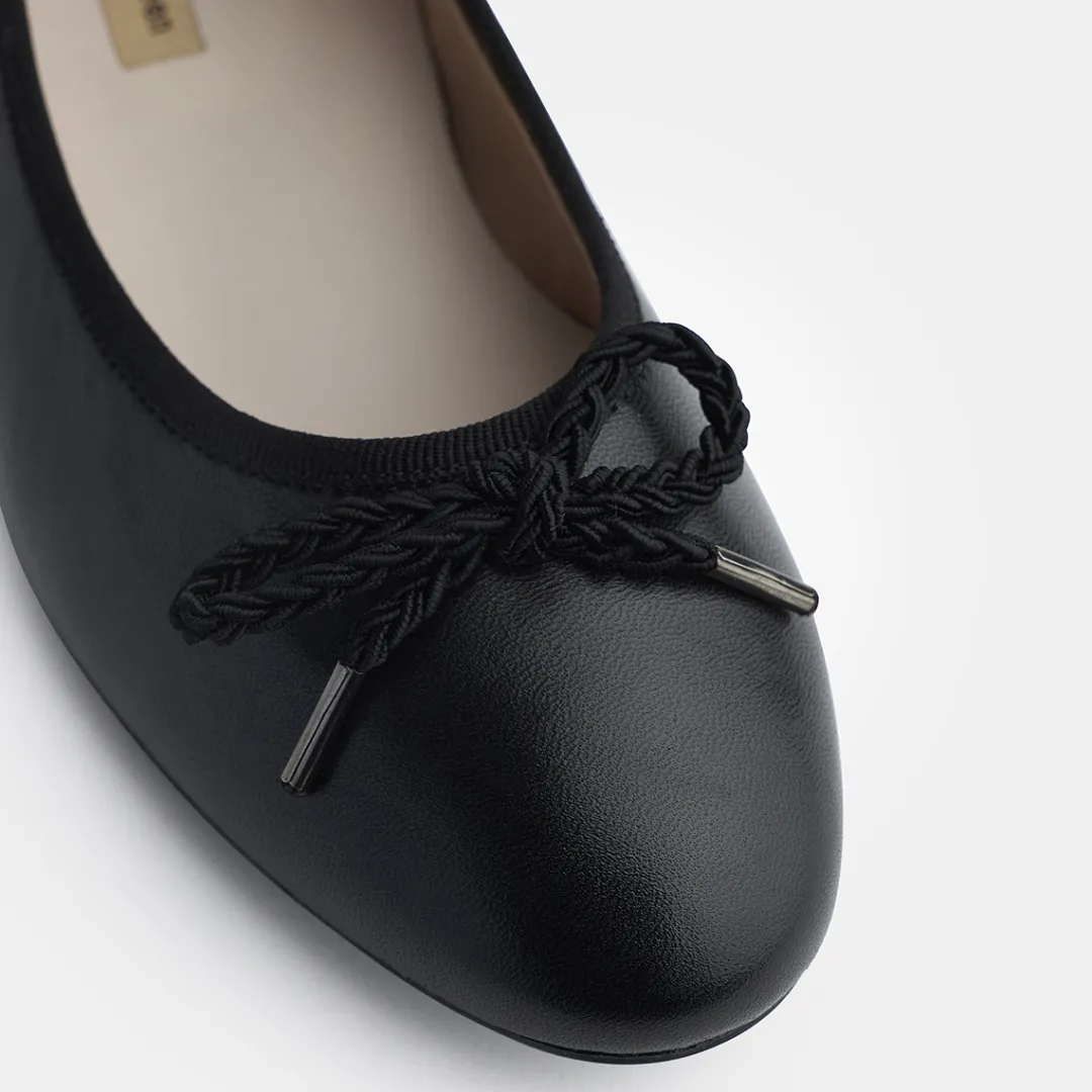 Paul Green SUPER SOFT Ballerina Black New