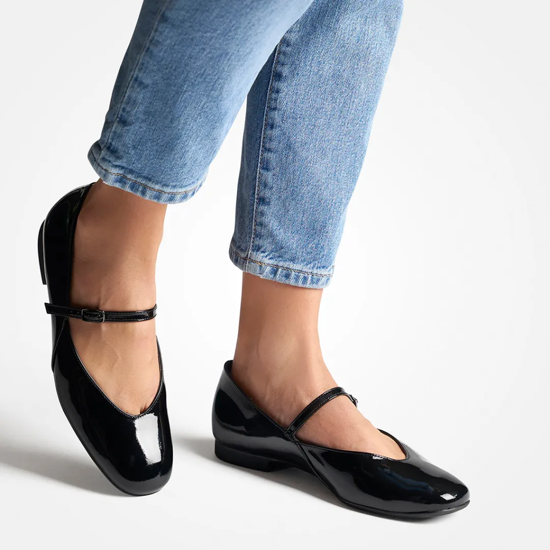 Paul Green SUPER SOFT ballerina Black Best