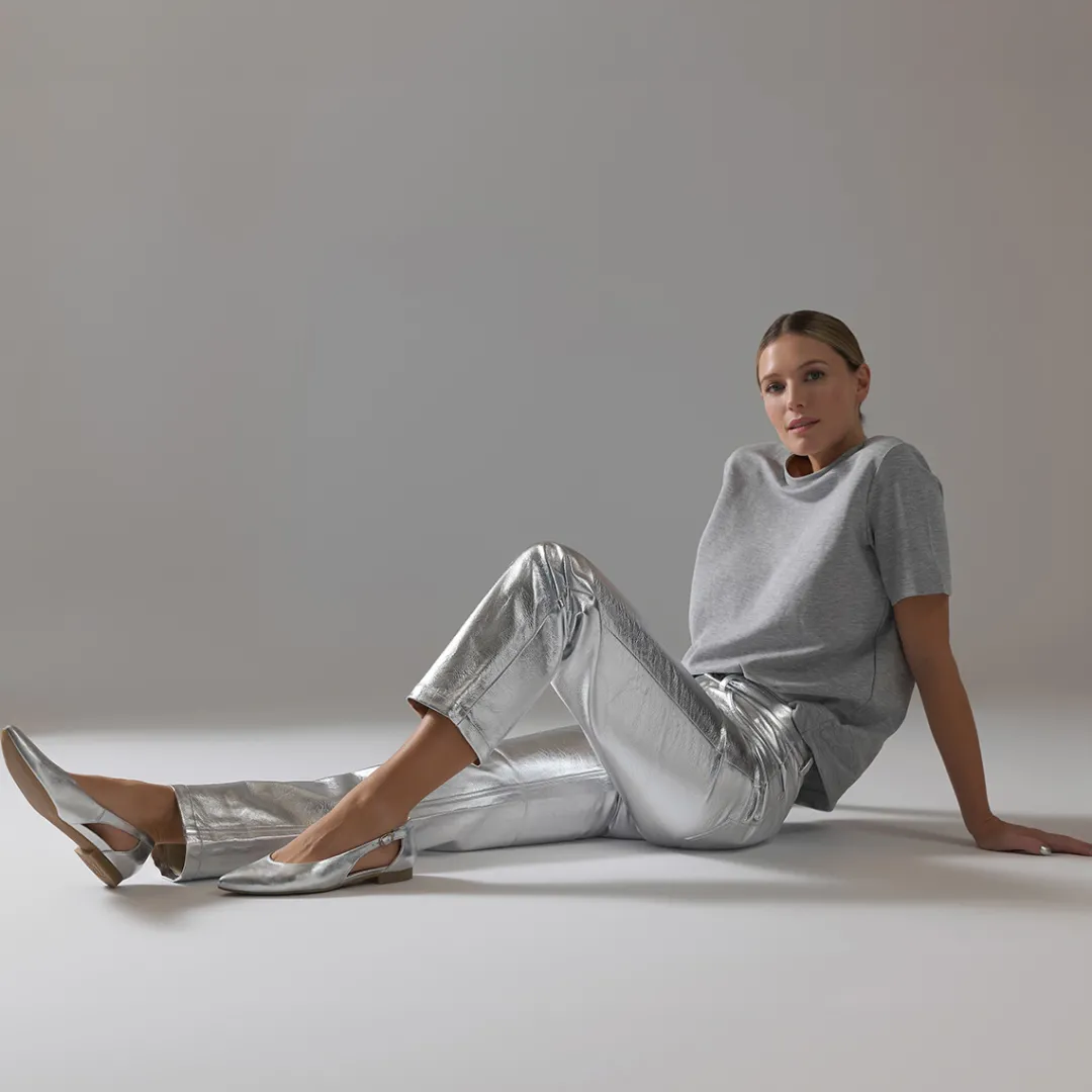 Paul Green SUPER SOFT ballerina Silver
