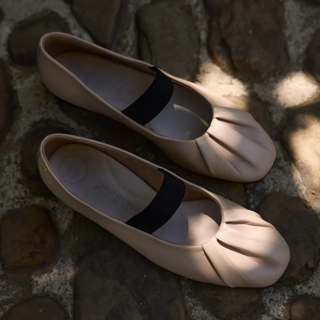 Paul Green SUPER SOFT ballerina Beige Clearance