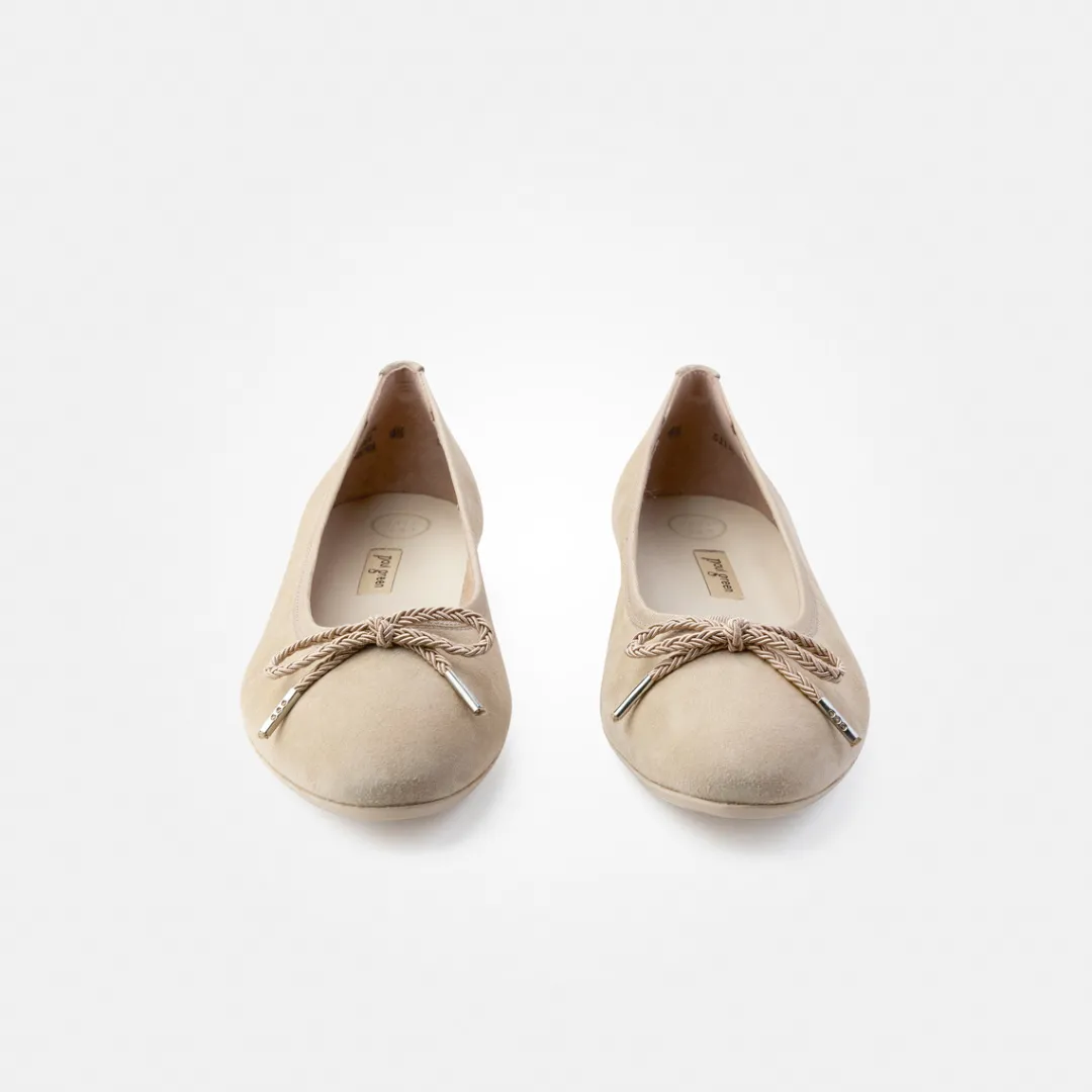 Paul Green SUPER SOFT Ballerina Beige Outlet
