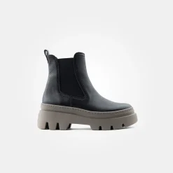 Paul Green SUPER SOFT Chelsea boots Black New