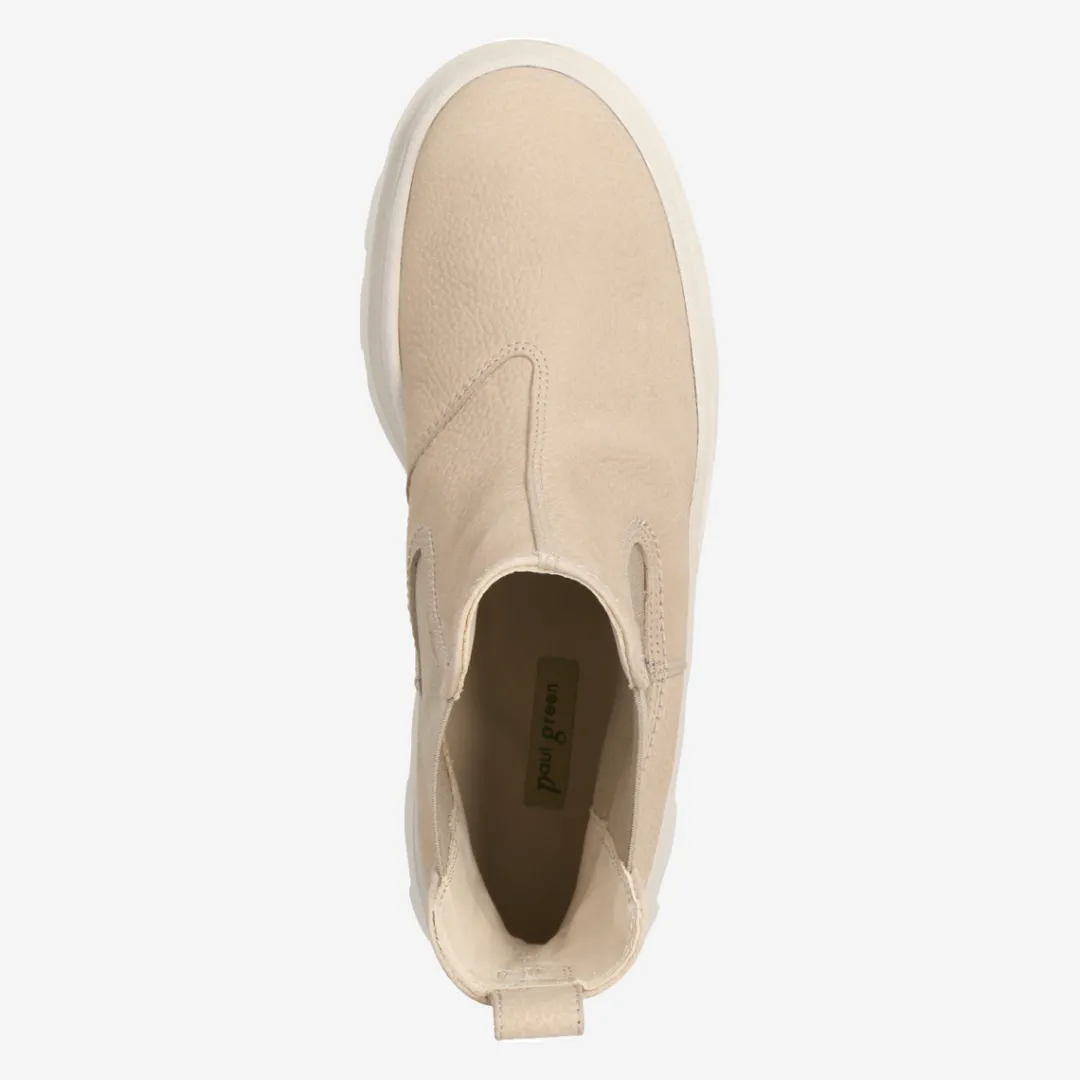 Paul Green SUPER SOFT Chelsea boots Beige Discount