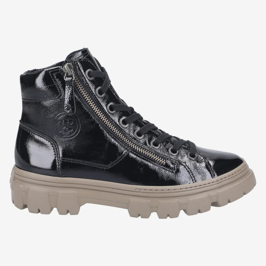 Paul Green SUPER SOFT Hightop Pauls Black Clearance