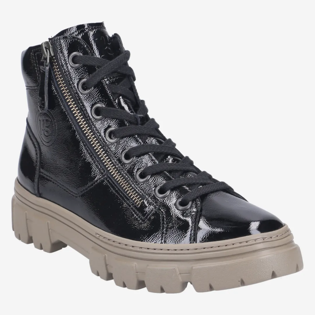 Paul Green SUPER SOFT Hightop Pauls Black Clearance