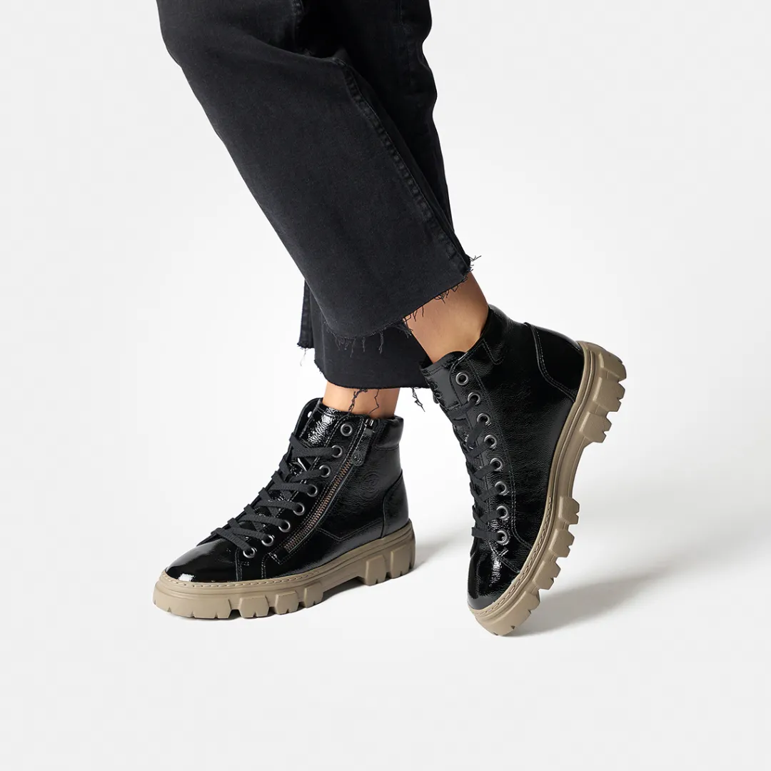 Paul Green SUPER SOFT Hightop Pauls Black Clearance