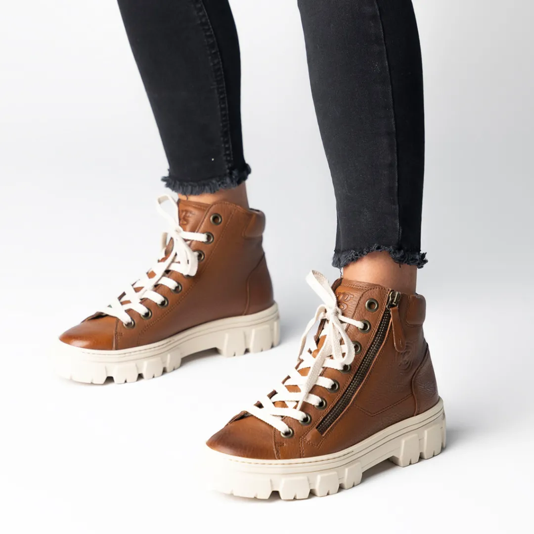 Paul Green SUPER SOFT Hightop Pauls Brown Sale