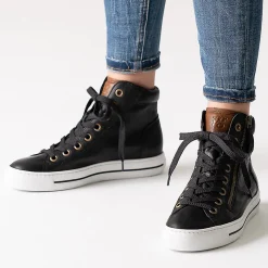 Paul Green SUPER SOFT Hightop Pauls Black Outlet
