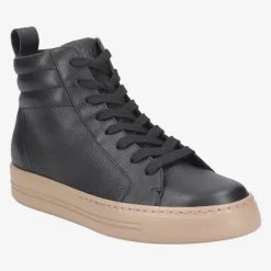 Paul Green SUPER SOFT Hightop Pauls with Exchangeable Footbed Black Best