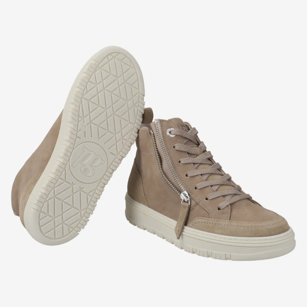 Paul Green SUPER SOFT Hightop Pauls with RELAX WIDE Beige New