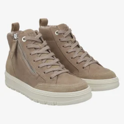 Paul Green SUPER SOFT Hightop Pauls with RELAX WIDE Beige New