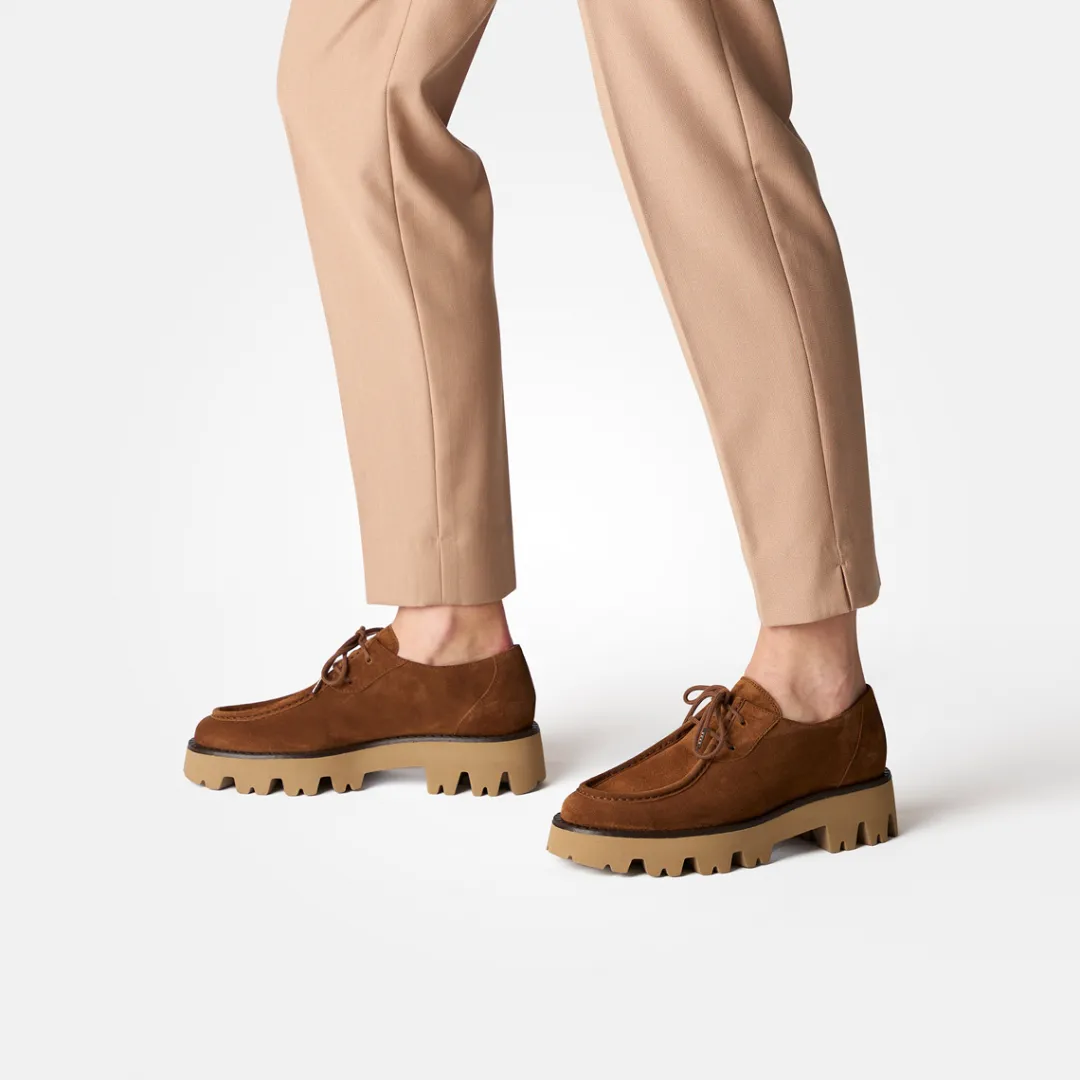 Paul Green SUPER SOFT lace up Brown Hot