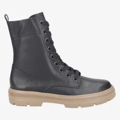 Paul Green SUPER SOFT lace up boots Black Hot
