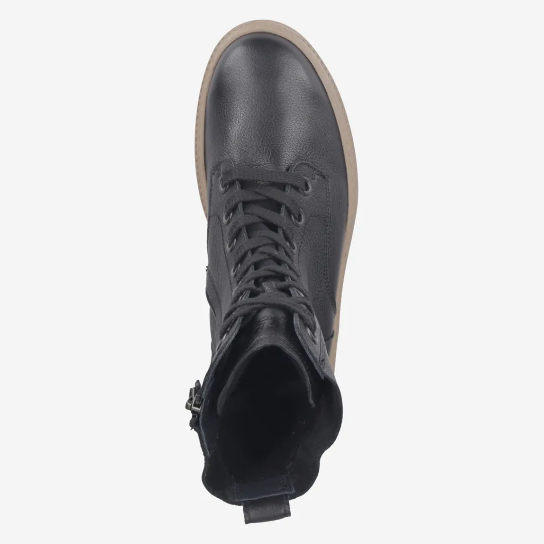 Paul Green SUPER SOFT lace up boots Black Hot