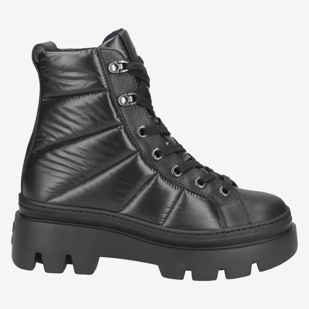 Paul Green SUPER SOFT lace-up bootie with RELAX-WEITE Black Hot
