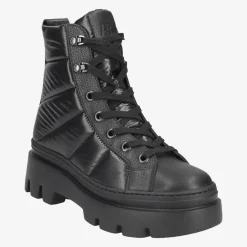 Paul Green SUPER SOFT lace-up bootie with RELAX-WEITE Black Hot