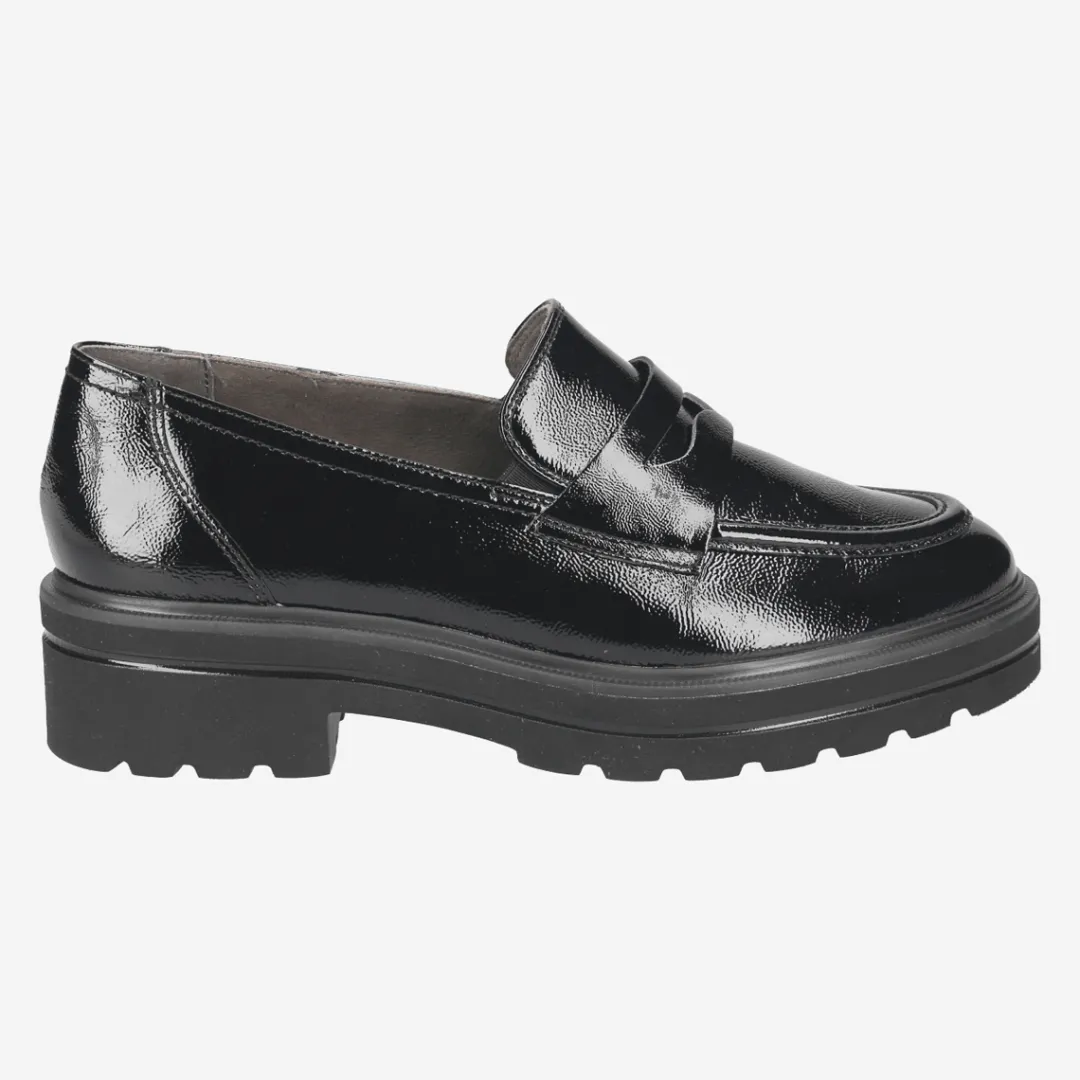 Paul Green SUPER SOFT Loafer Black New