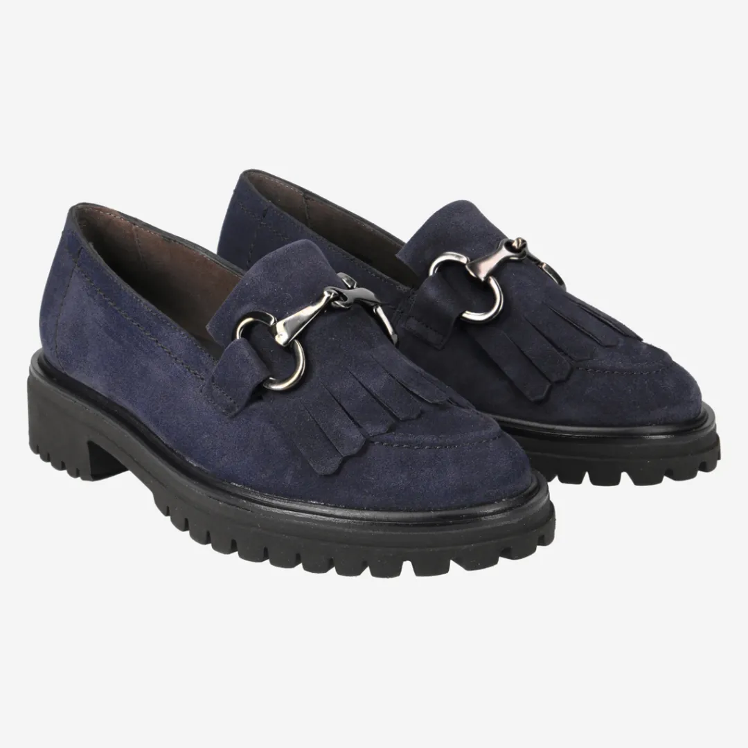 Paul Green SUPER SOFT Loafer Blue Discount