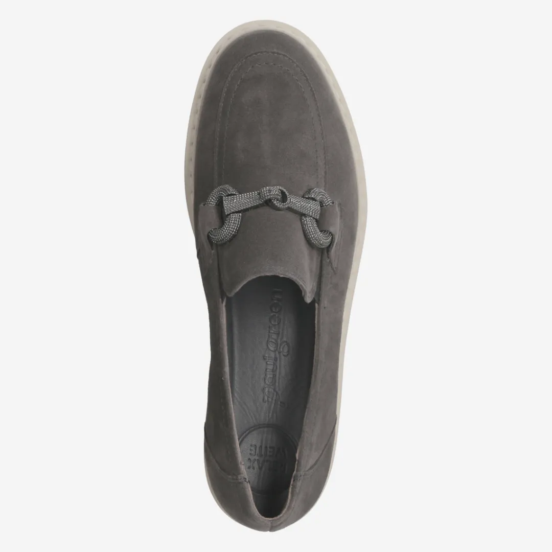 Paul Green SUPER SOFT loafer with exchangeable footbed Gray Online
