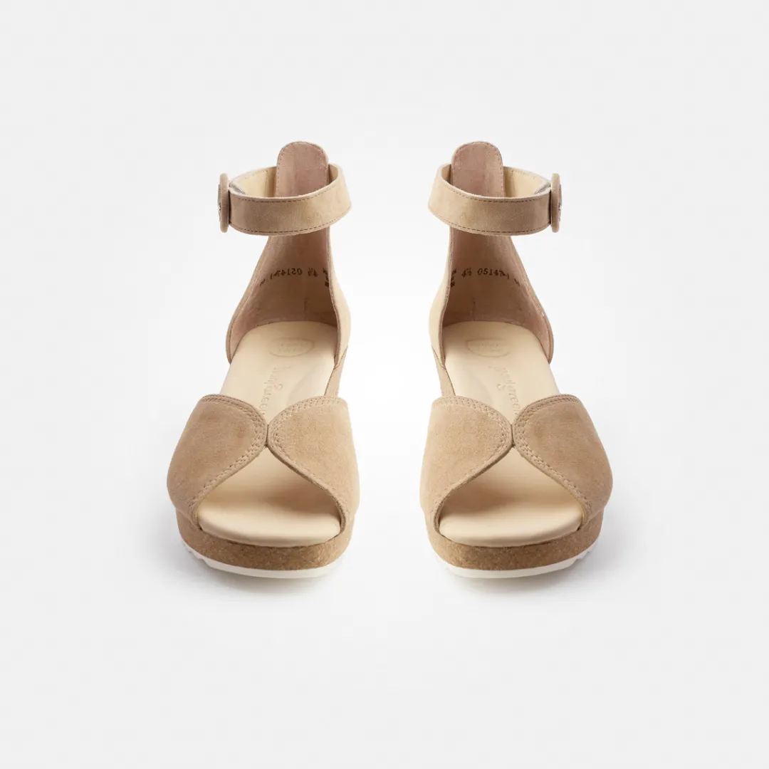 Paul Green SUPER SOFT sandal Sand/ Beige New