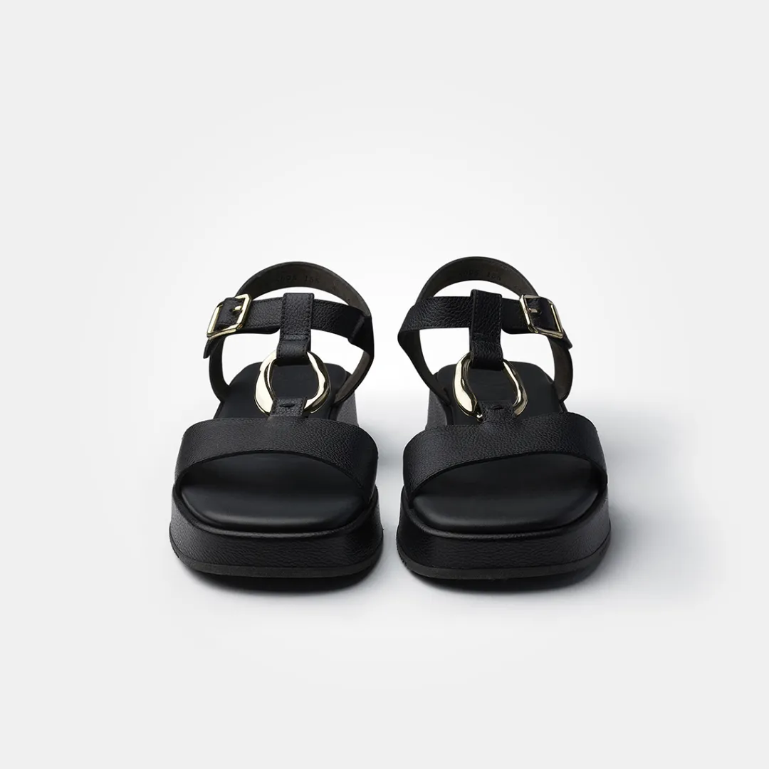 Paul Green SUPER SOFT sandal Black New