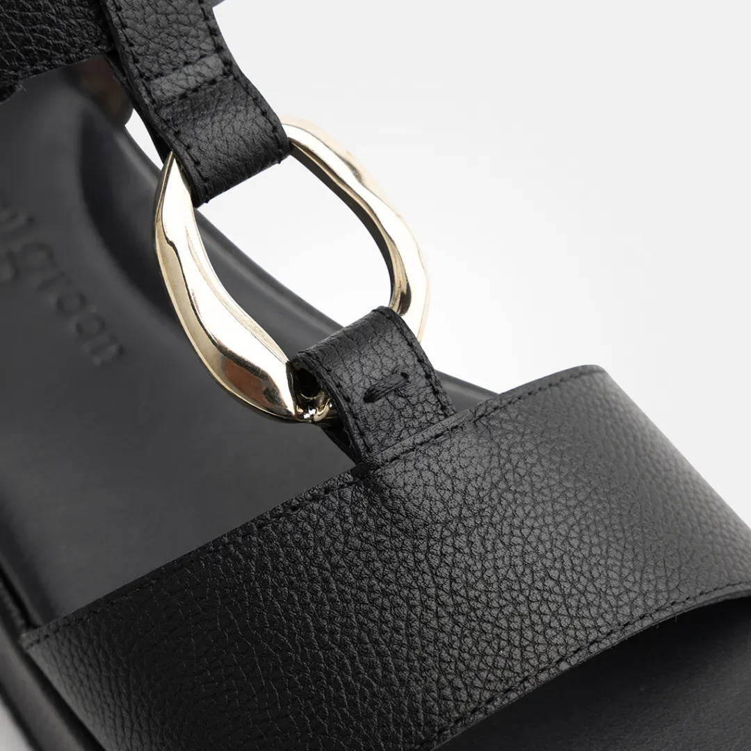 Paul Green SUPER SOFT sandal Black New