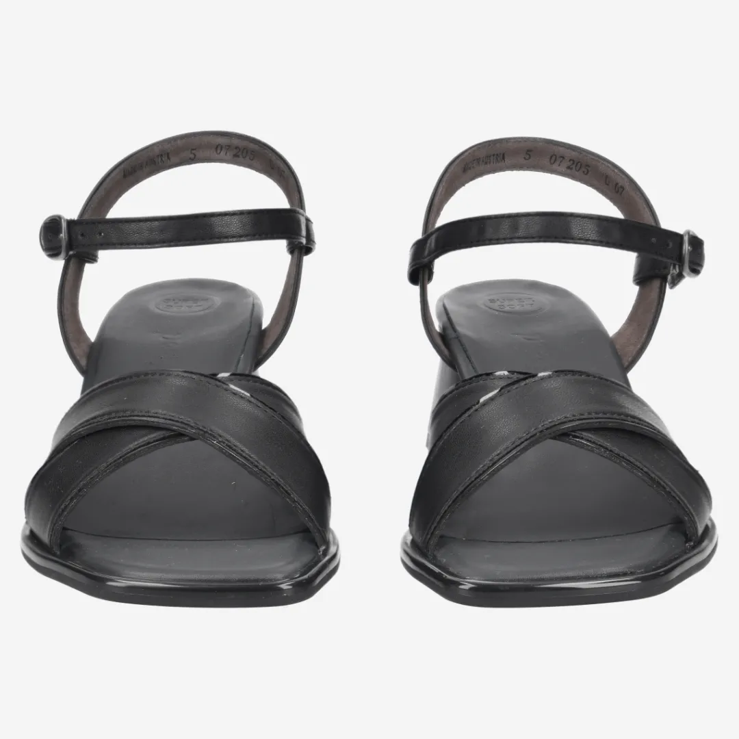 Paul Green SUPER SOFT sandal Black Clearance