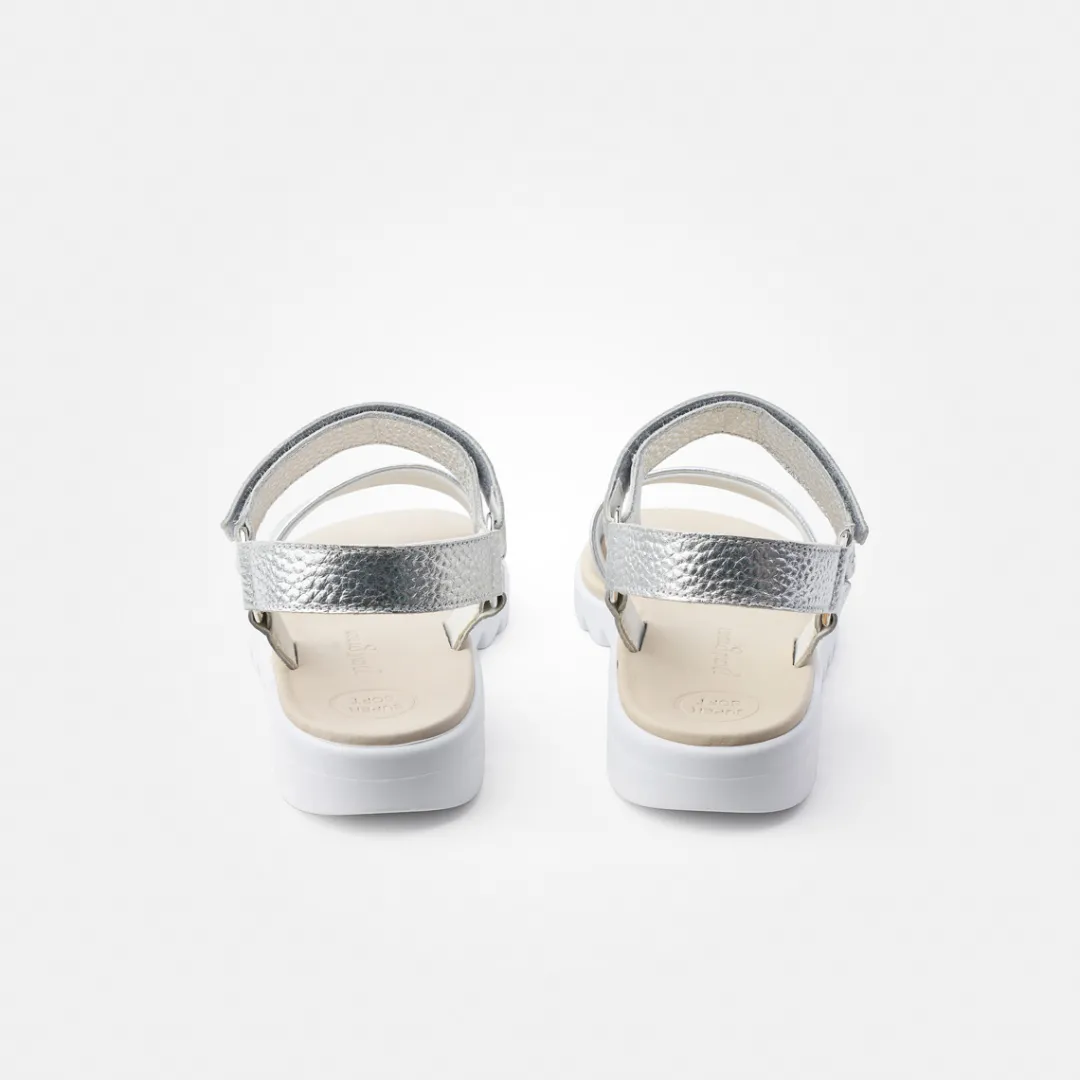 Paul Green SUPER SOFT sandal Silver Best