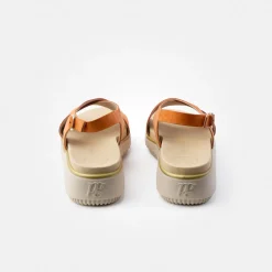 Paul Green SUPER SOFT sandal Orange / Papaya Discount