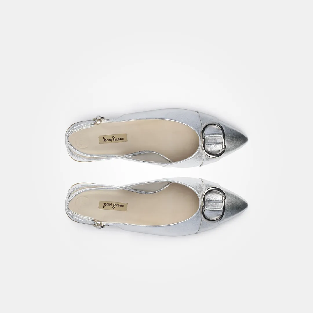 Paul Green SUPER SOFT sling sandal Silver
