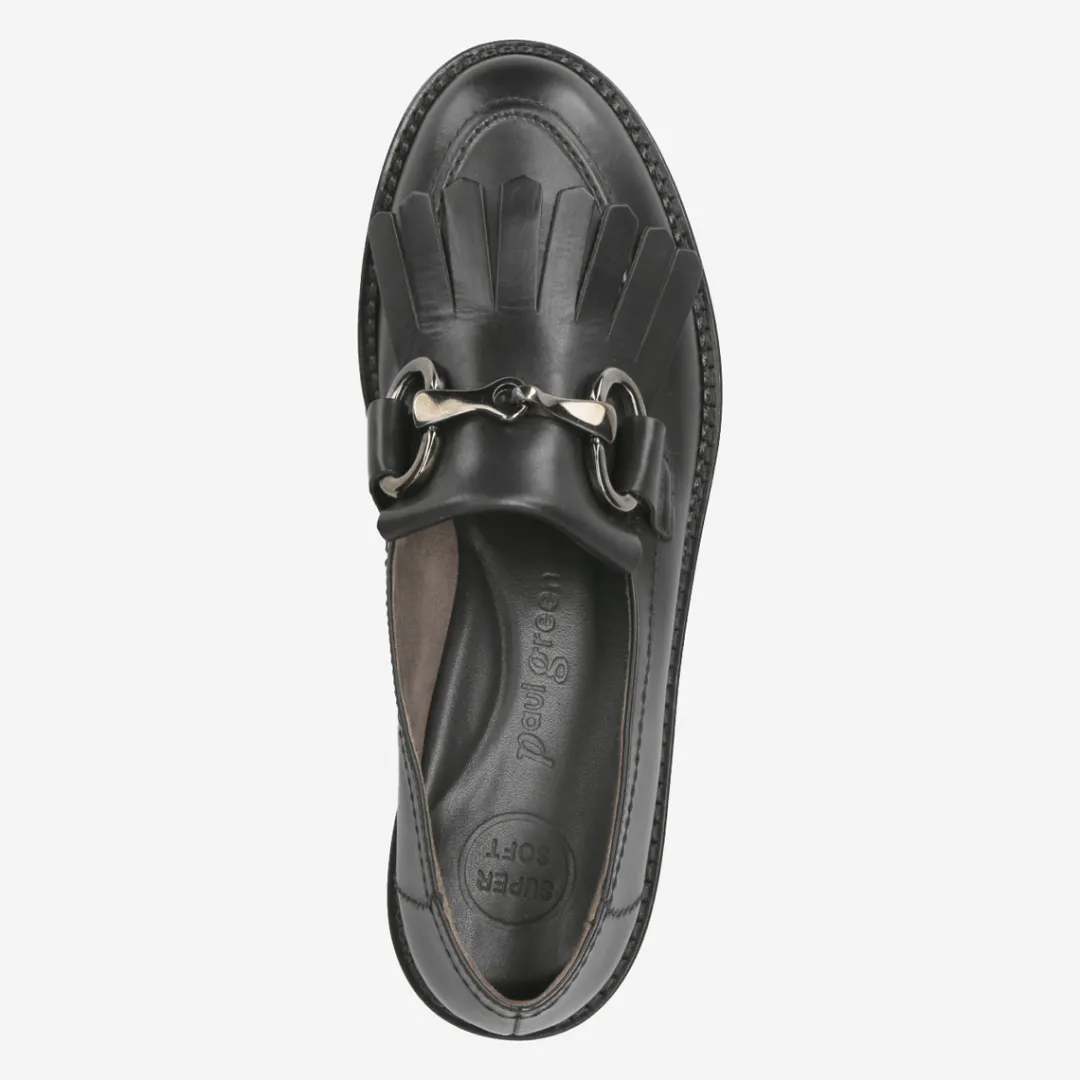 Paul Green SUPER SOFT Slipper Black New