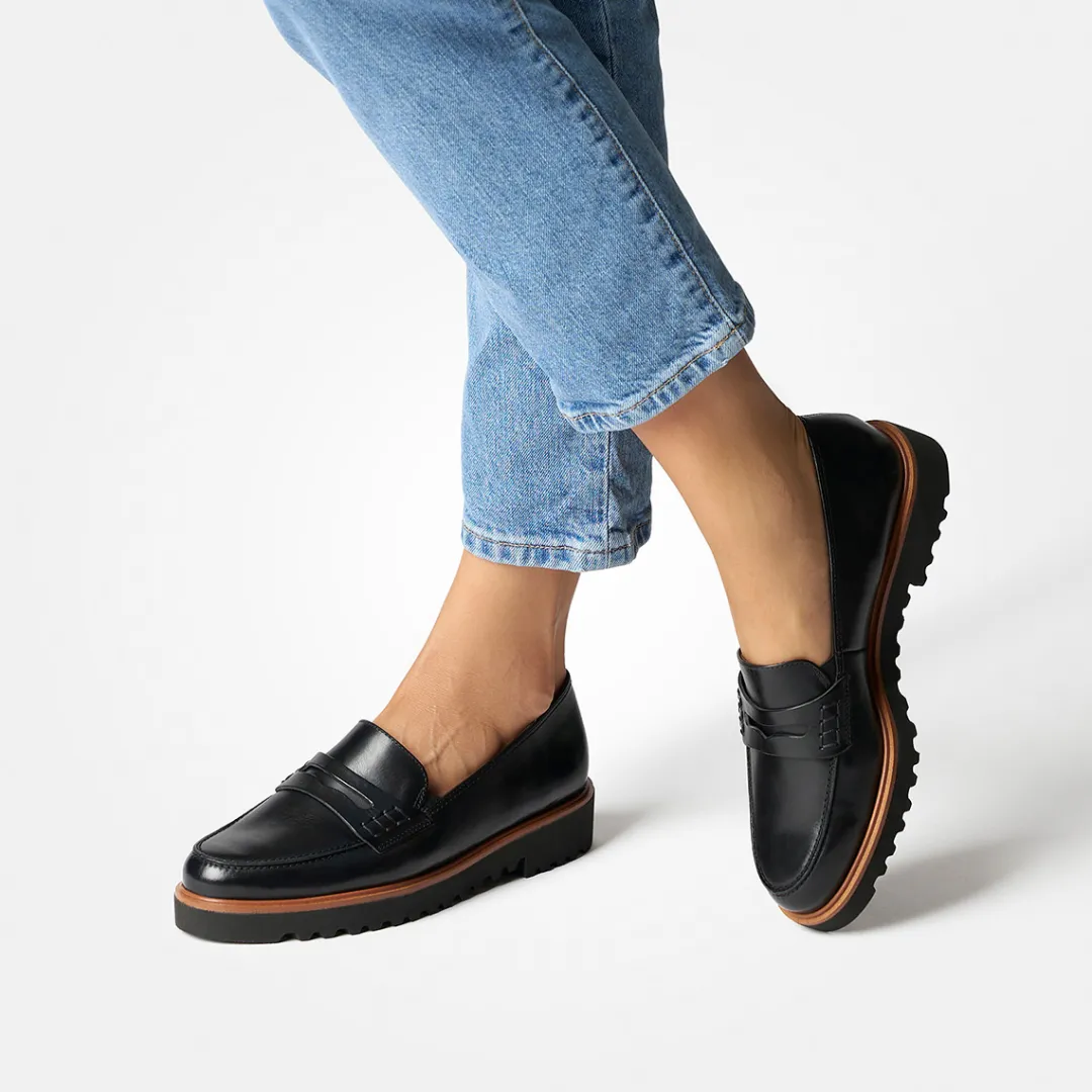 Paul Green SUPER SOFT Slipper Black